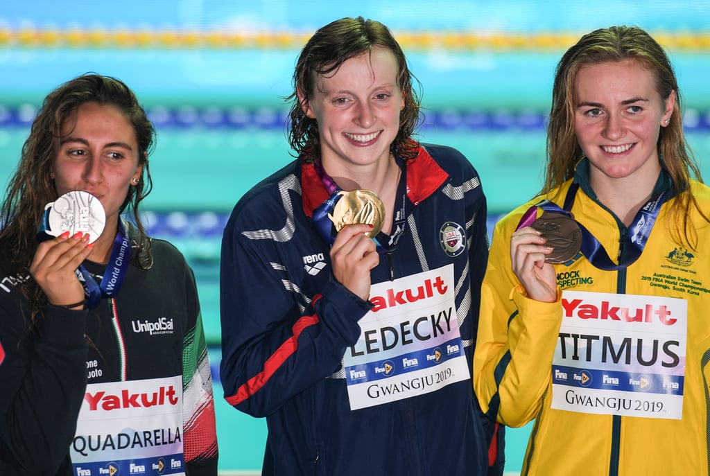 Katie Ledecky Takes Gold in the 800m Free