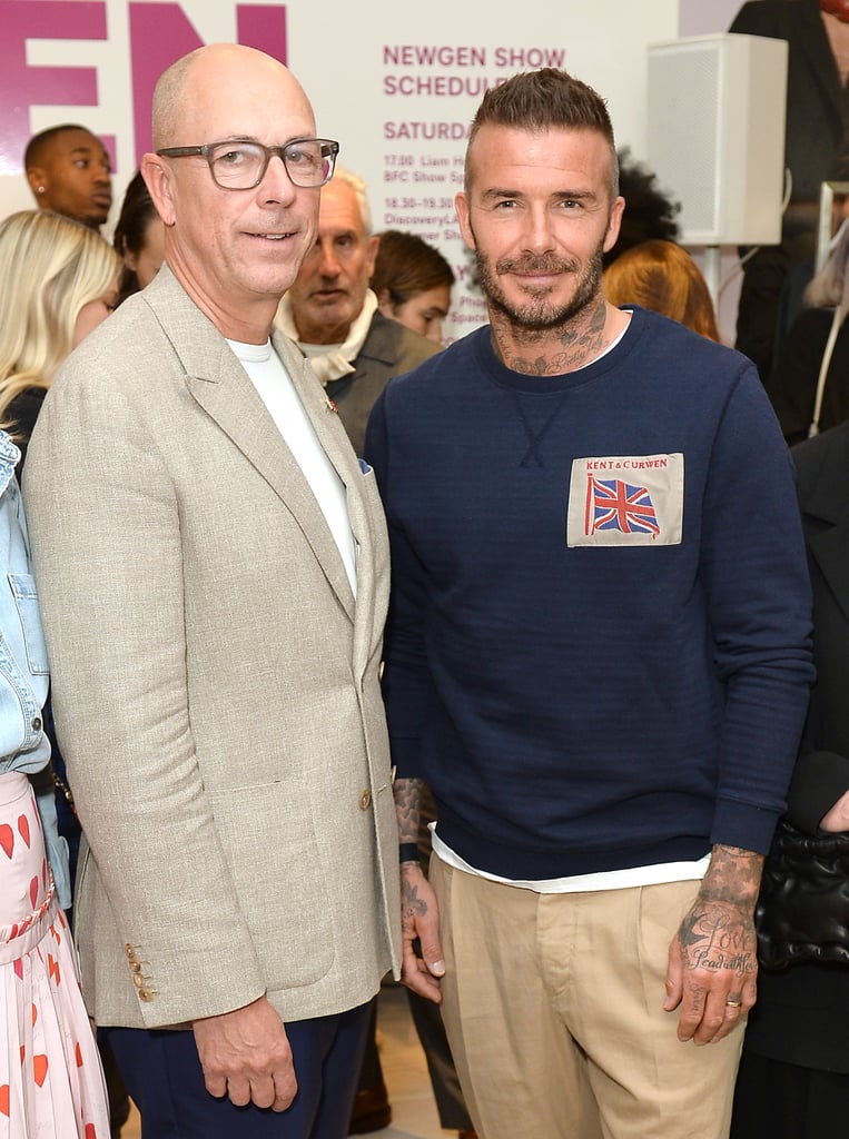 With Chair of LFWM Dylan Jones.