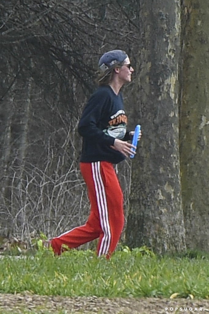 Kristen Stewart and Soko Playing in the Park Pictures 2016