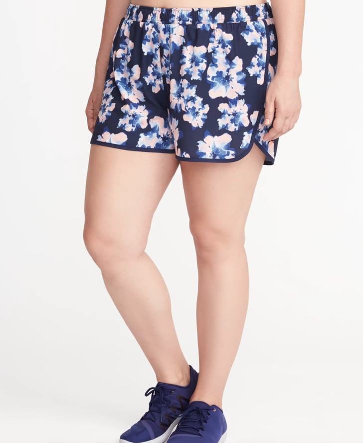 Old Navy Semi-Fitted Running Shorts | Best Plus-Size Activewear 2018