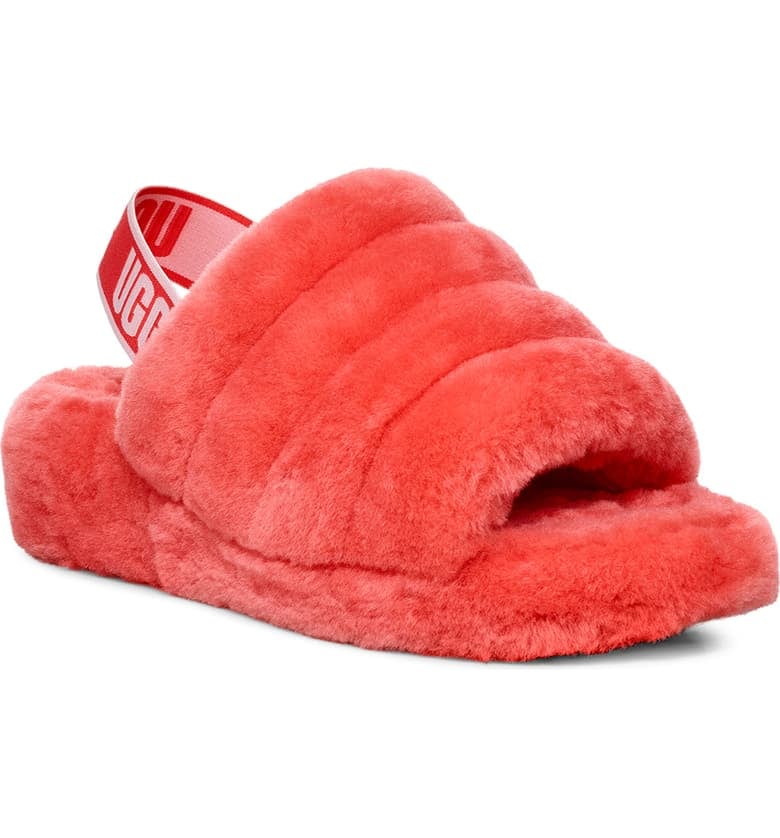 UGG Fluff Yeah Genuine Shearling Slippers