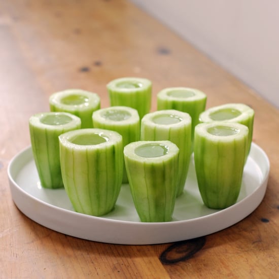 Cucumber Gimlet Shots