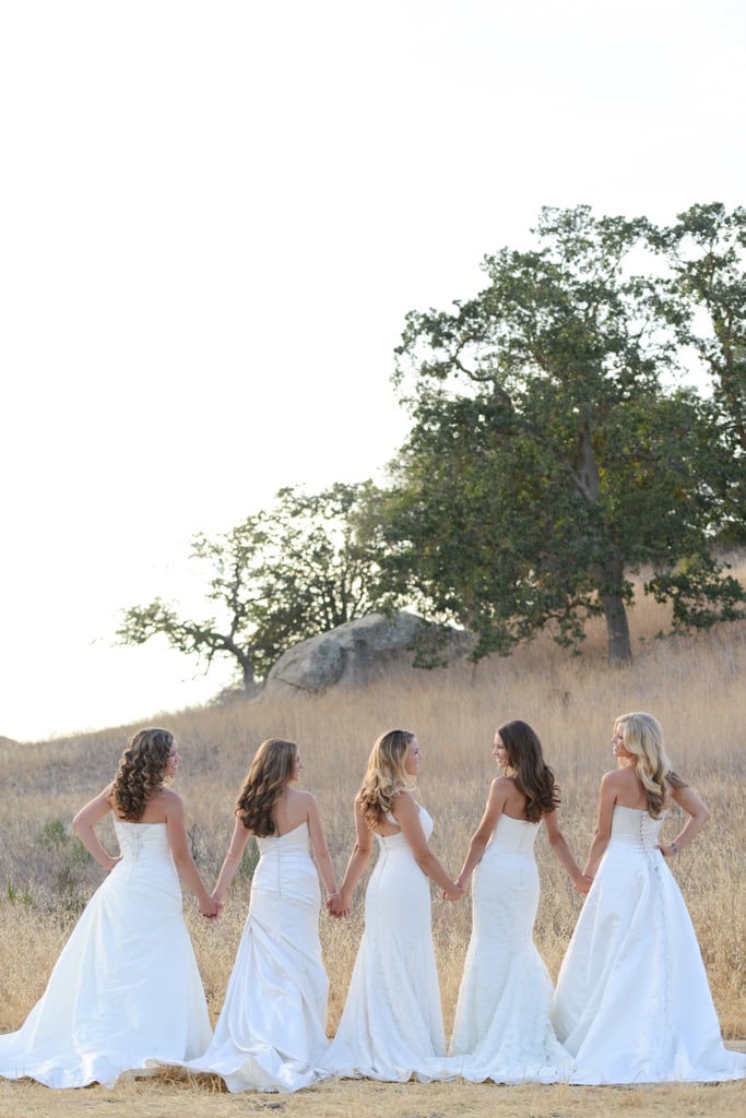 Sister Wedding Dress Photo Shoot