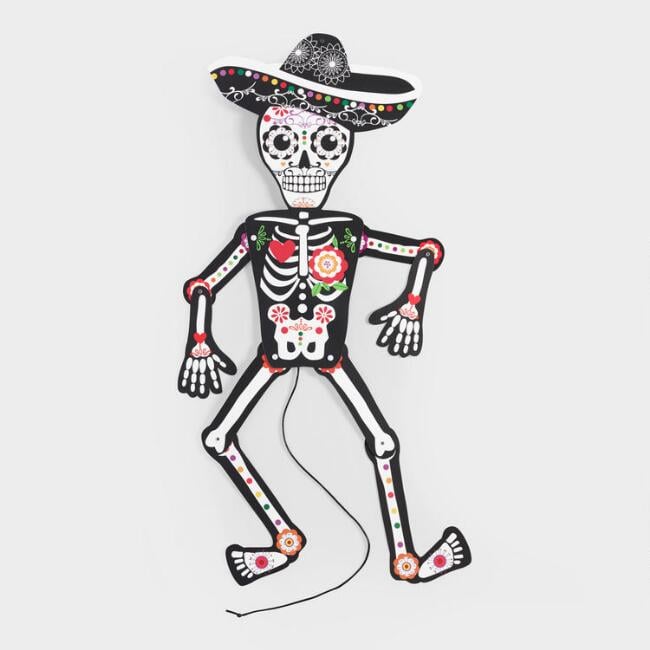Day Of The Dead Dancing Skeleton