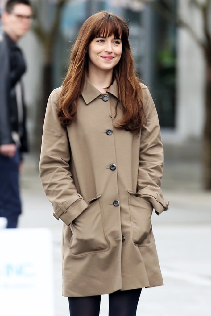 Dakota Johnson Fifty Shades Darker Set Pictures