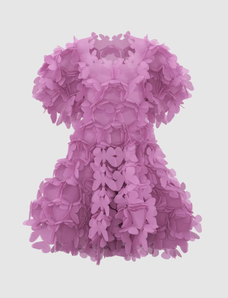Paskal Pink butterfly dress