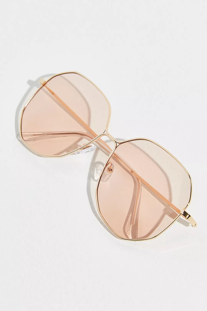 Free People Lava Oversized Square Sunglasses