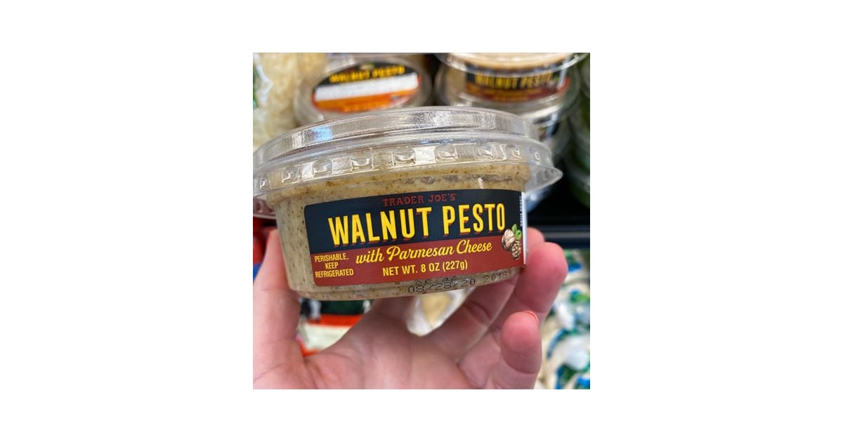 Trader Joe's Walnut Pesto The Best New Trader Joe's Products 2020 POPSUGAR Food Photo 20