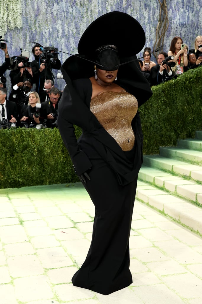 Yseult at the 2026 Met Gala wearing Harris Reed