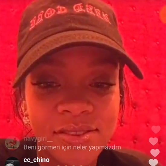 Rihanna's Instagram Live Stream Video March 2017
