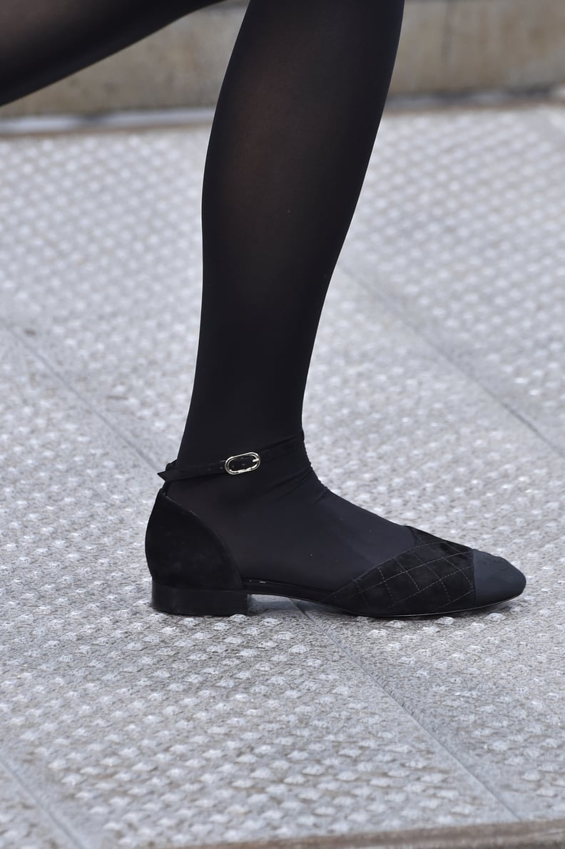Chanel Shoes on the Runway During Paris Fashion Week