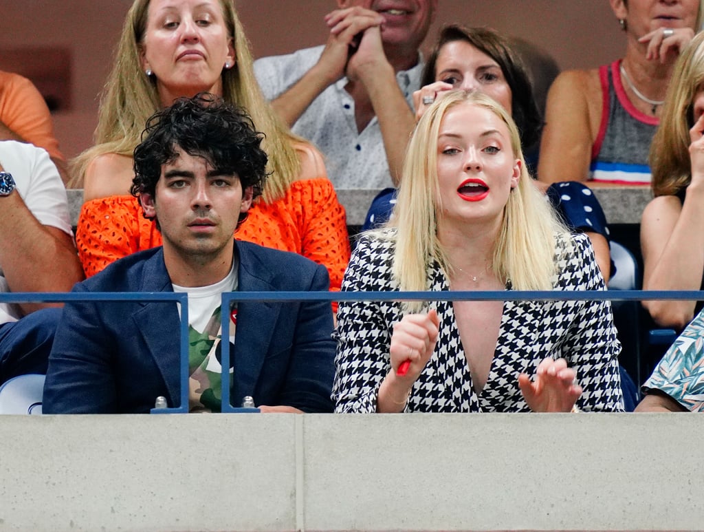 Sophie Turner and Joe Jonas at the US Open September 2018