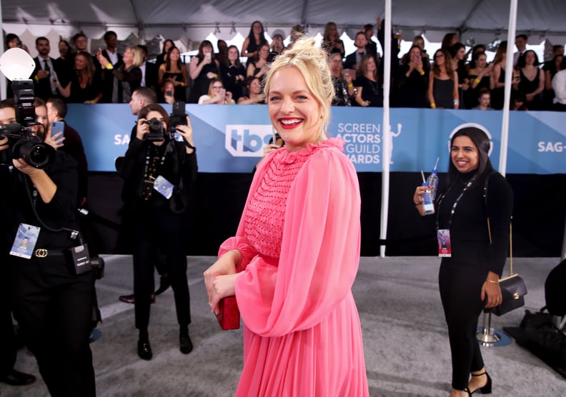 Elisabeth Moss at the 2020 SAG Awards