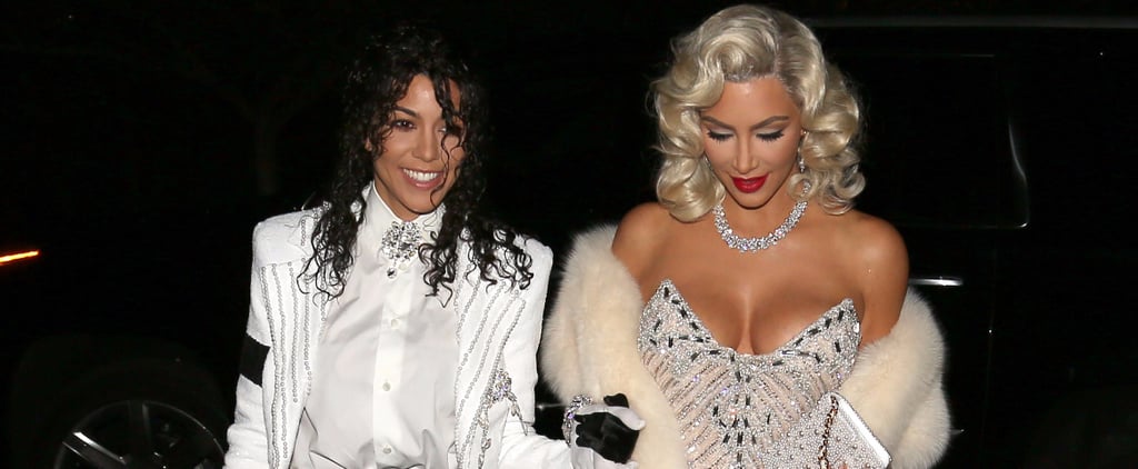 Kim and Kourtney Kardashian Halloween Costumes 2017