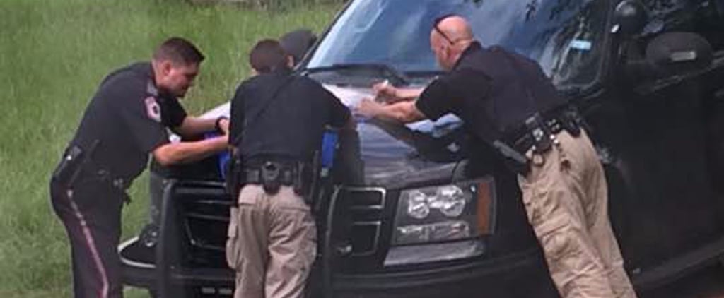 Officers Create Blue's Clues Shirt For Teen With Autism