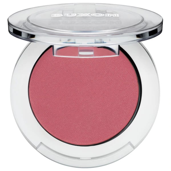 Buxom Wanderlust Primer-Infused Blush in Dolly