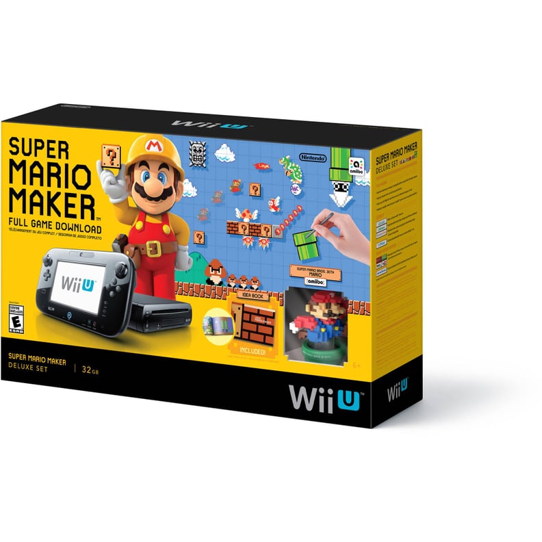 Wii U Super Mario Maker Console Deluxe Set