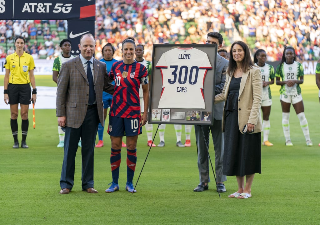 She's the Third Player in the History of US Football to Have Over 300 Caps