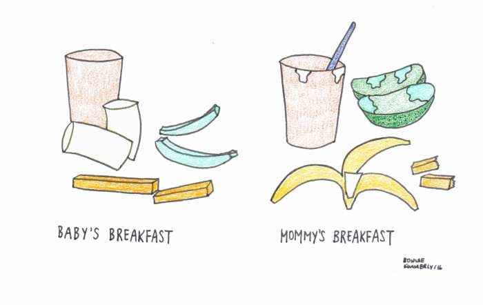 Funny Cartoons Show Struggles of New Moms