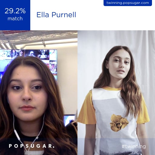 For this POPSUGAR editor, the match totally aligned with her known celebrity doppelgänger.