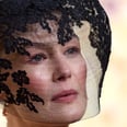 The Real Reason Behind Rosamund Pike's Veil at the Golden Globes