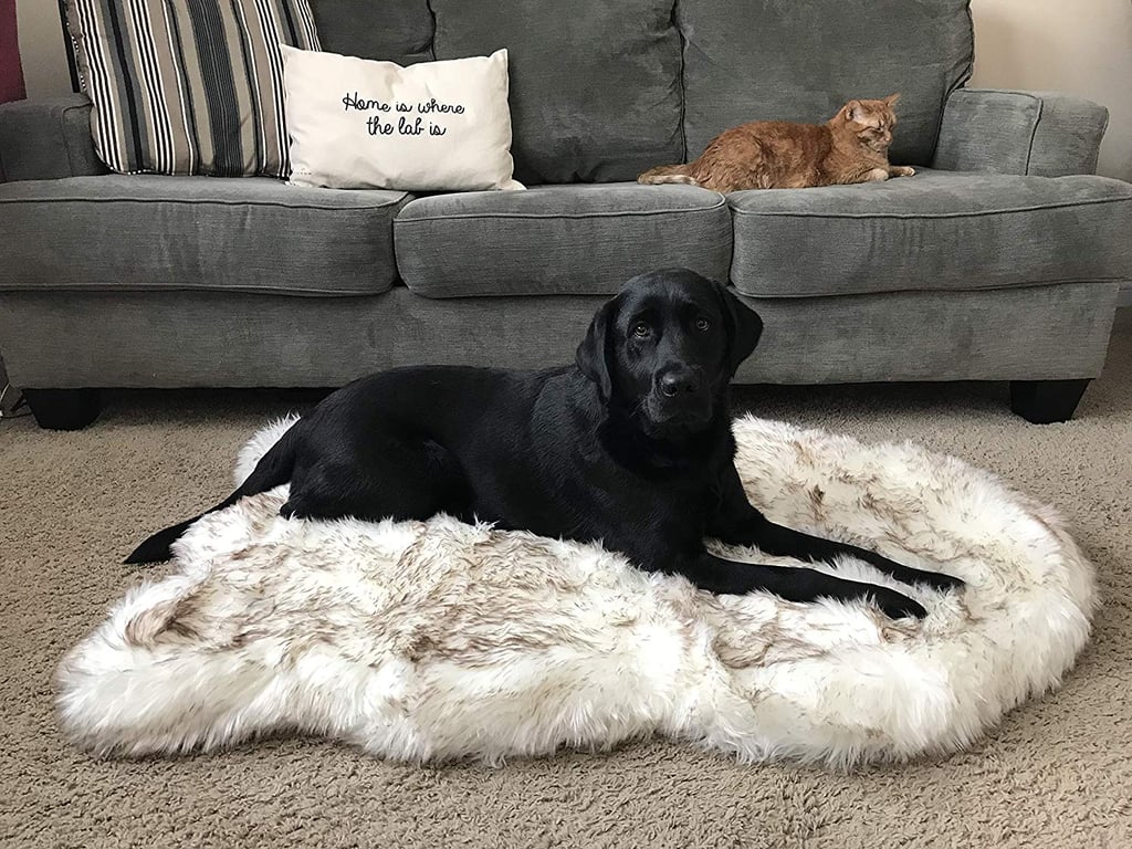 Treat-a-Dog PupRug Faux Fur Memory Foam Orthopedic Dog Bed