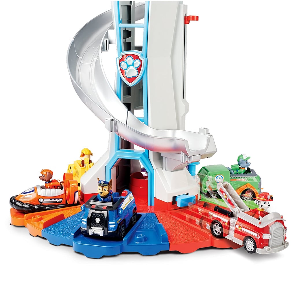paw patrol tower with track