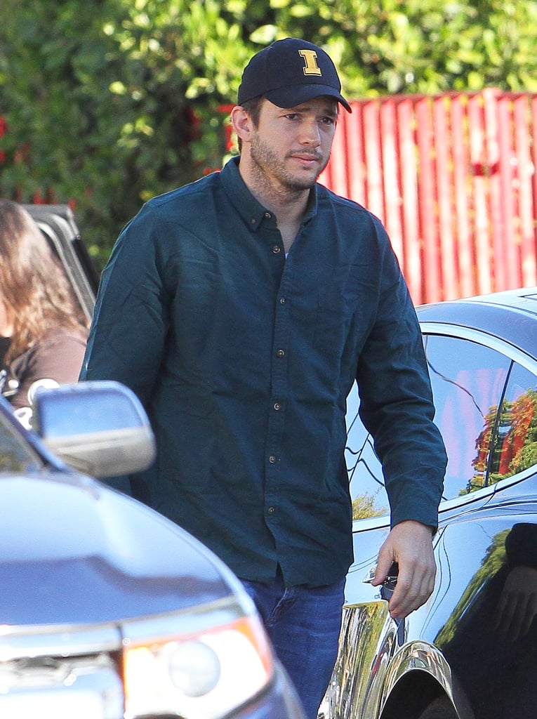 Ashton Kutcher Out in LA December 2016