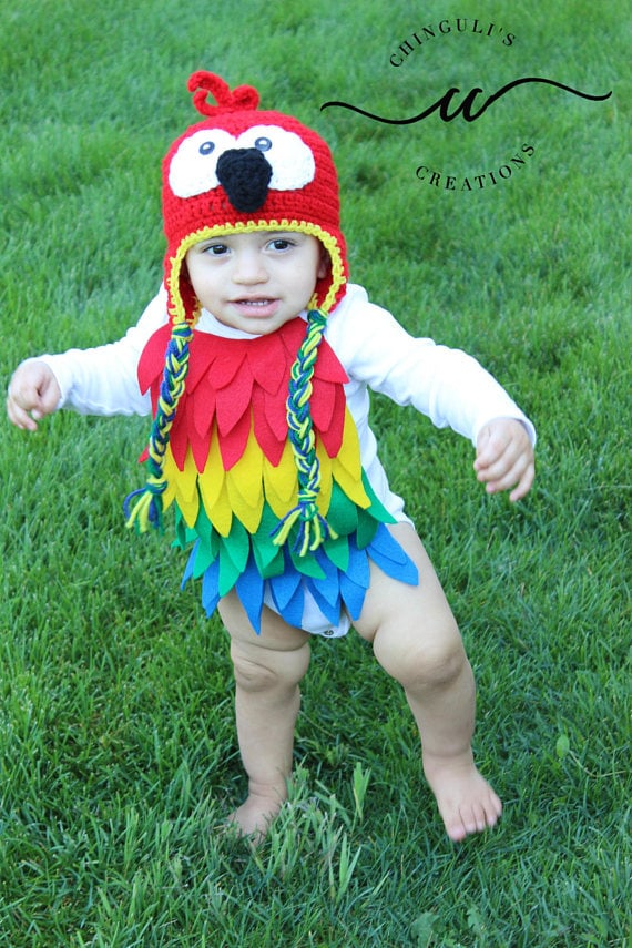 Parrot Baby Costume