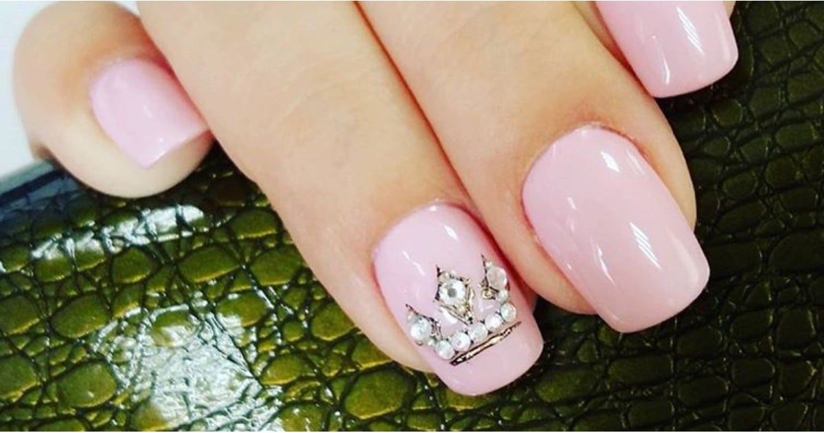2. "Elegant Crown Nail Art for Special Occasions" - wide 7