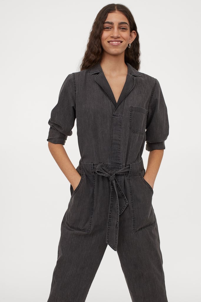 Romanschrijver Lao voorzetsel H&M Denim Jumpsuit | 15 Denim Jumpsuits That'll Always Be There When You  Have Nothing to Wear | POPSUGAR Fashion Photo 2