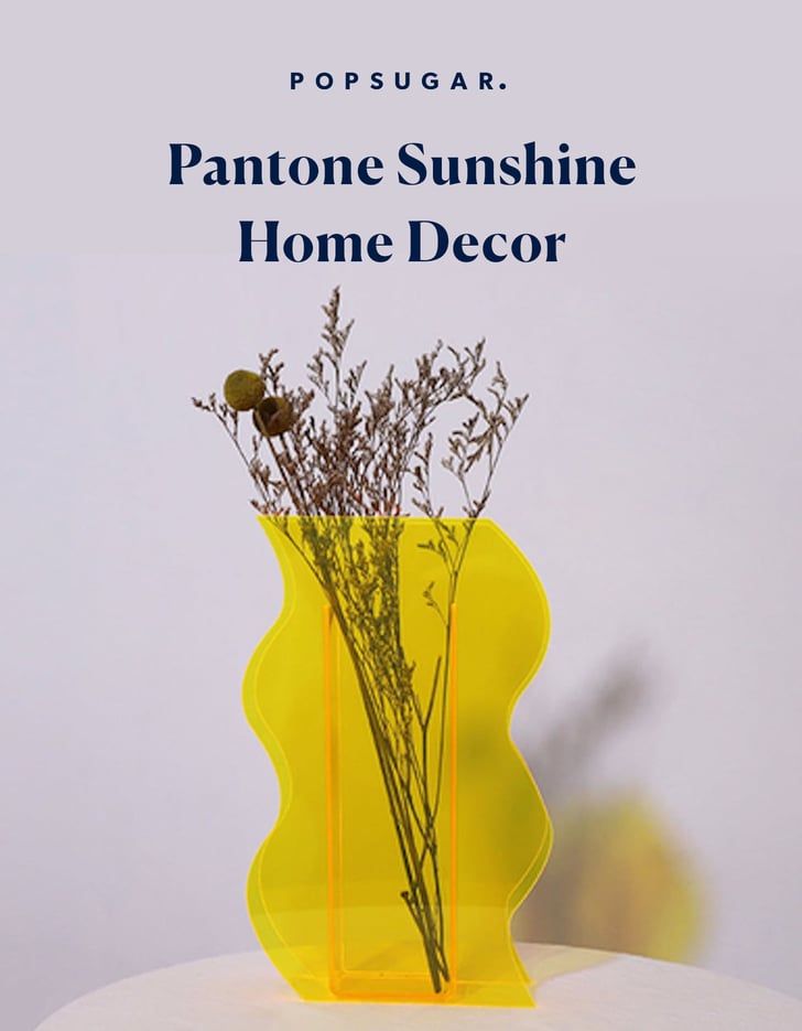 Pantone Sunshine Home Decor 2021