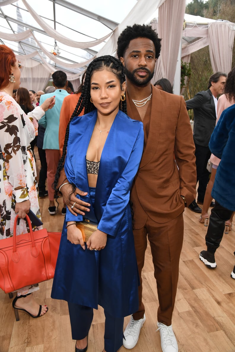 Jhené Aiko and Big Sean at the 2020 Roc Nation Brunch in LA