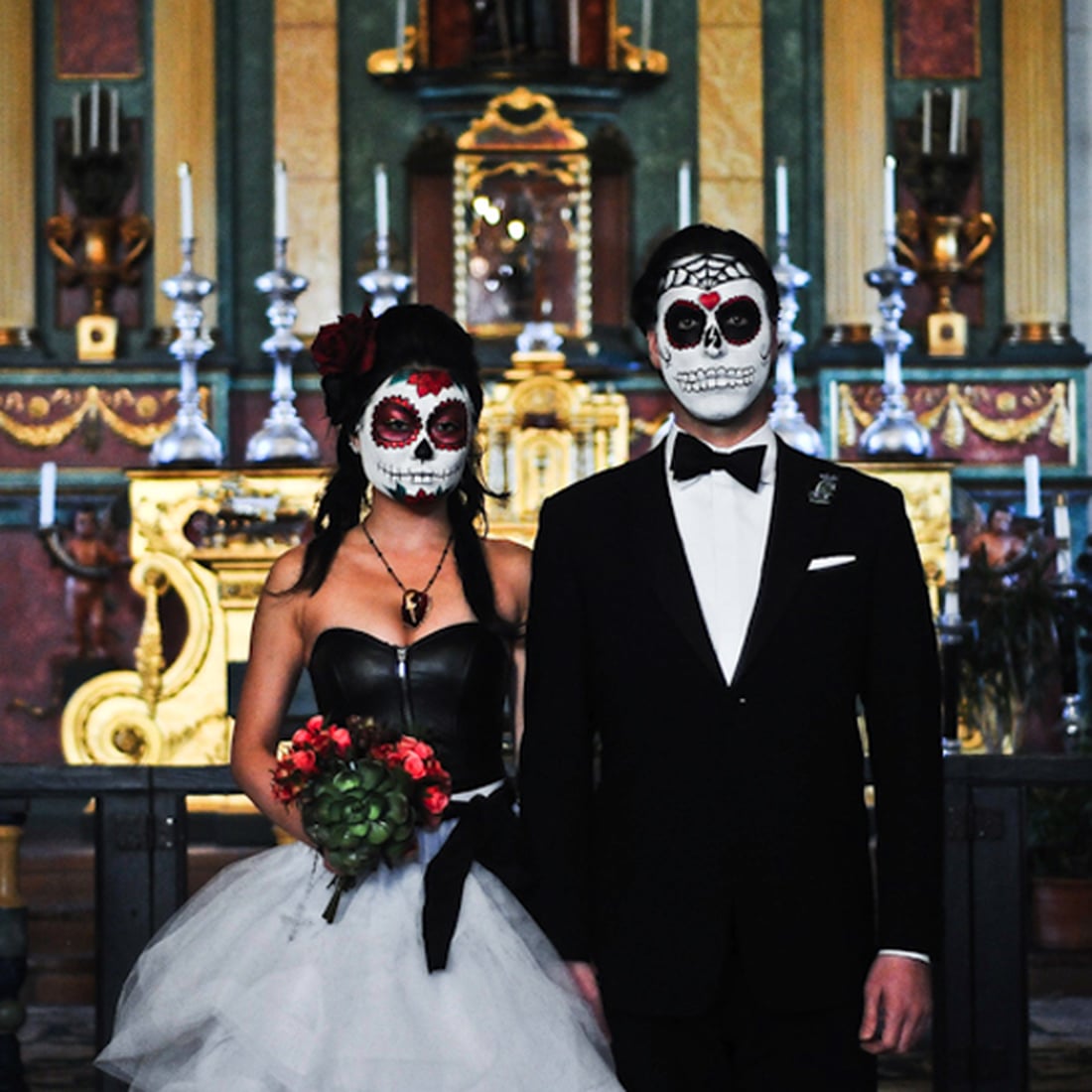 Halloween Wedding Pictures | POPSUGAR Love & Sex