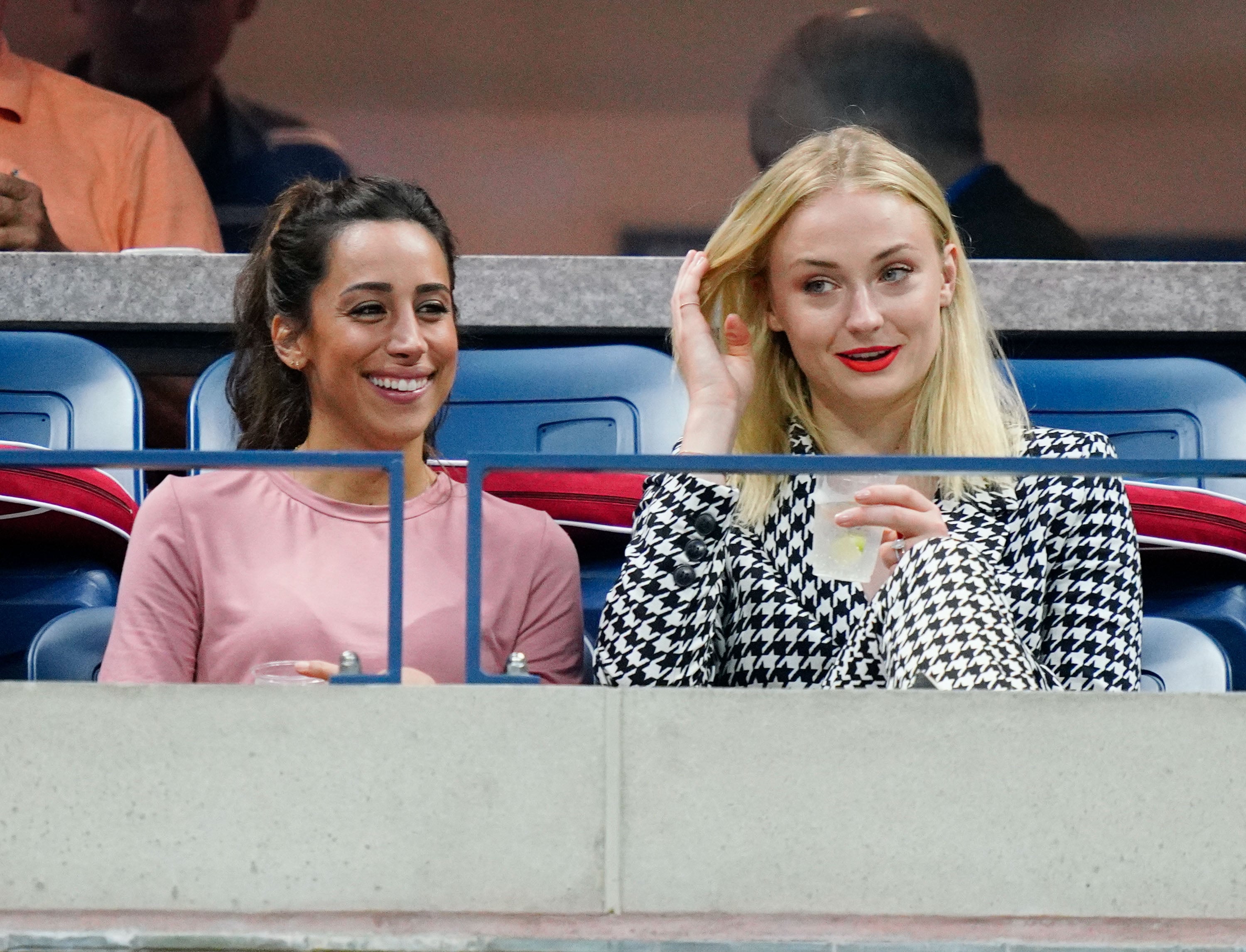 Sophie Turner and Joe Jonas at the US Open Sep 2018