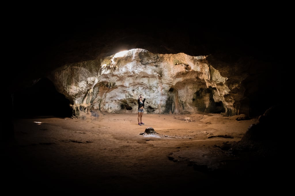 Explore a cave.