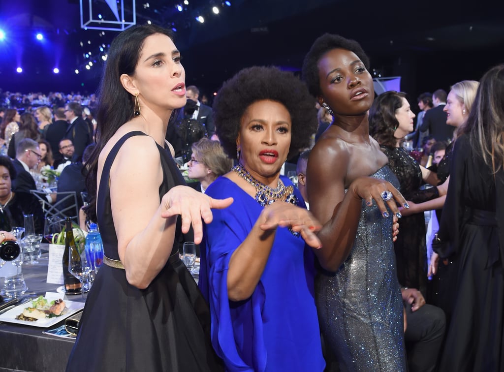 Pictured: Sarah Silverman, Lupita Nyong'o, and Jenifer Lewis