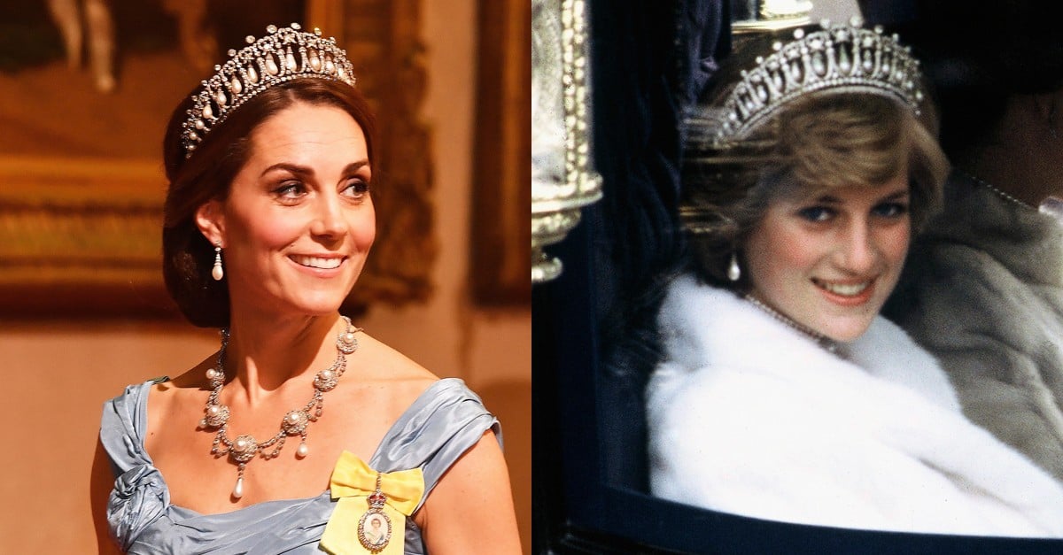 Kate Middleton Wearing Princess Diana's Tiara October 2018 | POPSUGAR ...