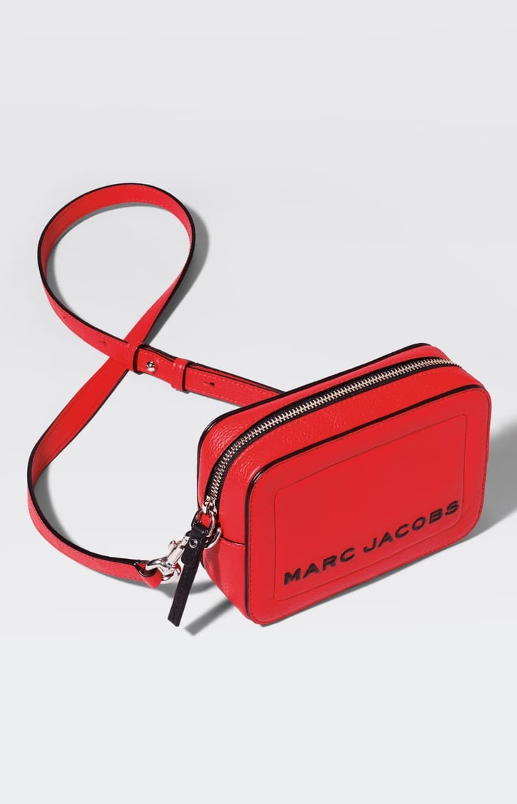 Marc jacobs the 2025 box leather crossbody bag