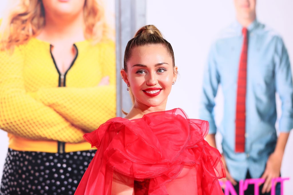 Miley Cyrus's Red Dress at Isn't It Romantic Premiere