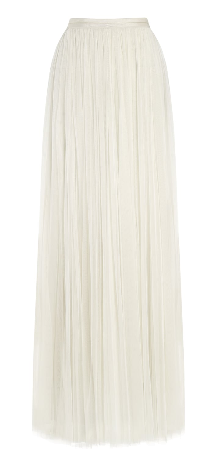 Tulle Maxi Skirt ($210) | Needle and Thread Wedding Dresses | POPSUGAR ...