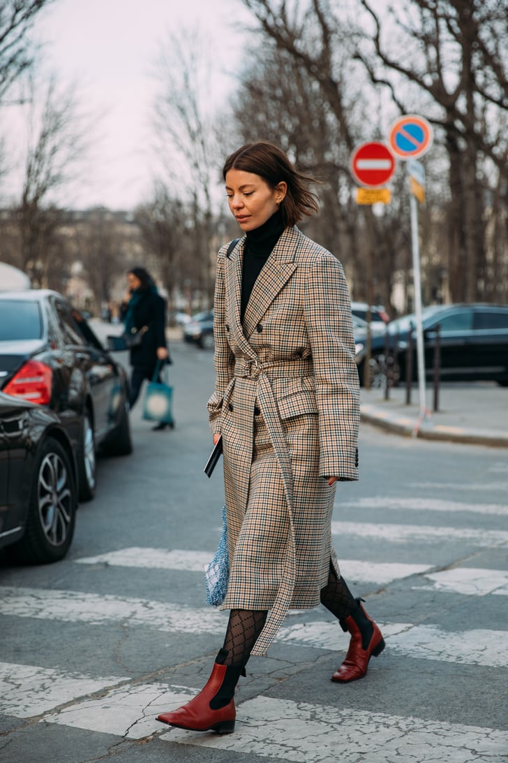Day 2 | Street Style at Paris Fashion Week Fall 2018 | POPSUGAR Fashion ...