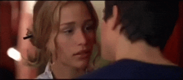 Because He Goes in For the Kiss