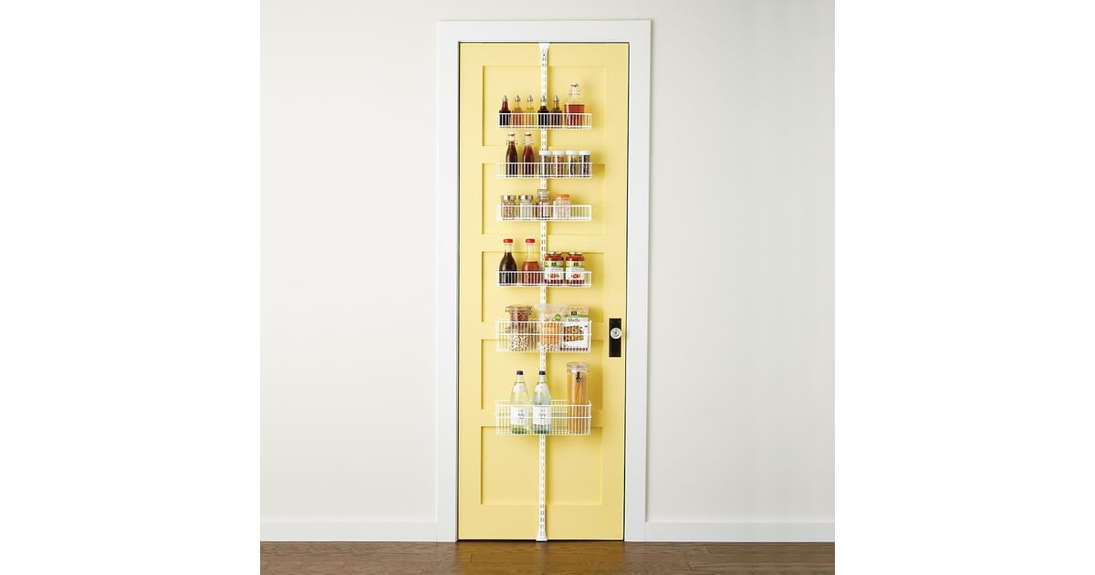 White Elfa Utility Wire Kitchen Door Wall Rack Take Your Kitchen Organization To The Next Level With These Food Storage Containers Popsugar Family Photo 18