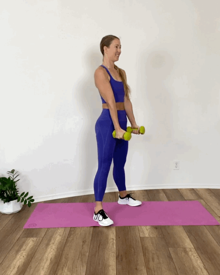 Squat and Curl