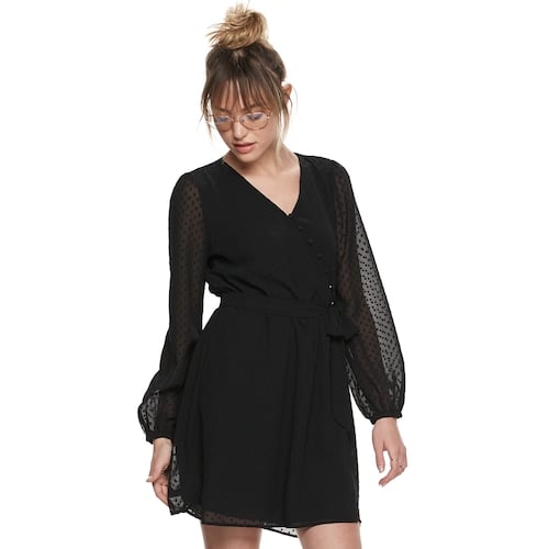 POPSUGAR Surplice Mini Dress