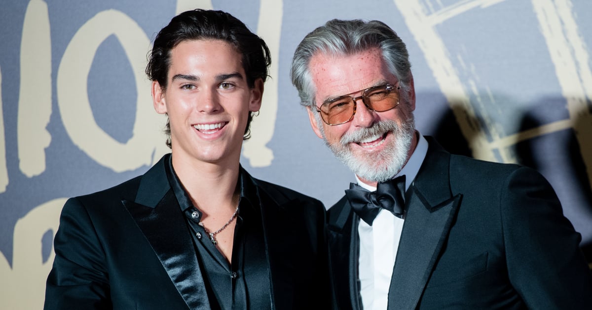 Pierce Brosnan Vacations in Italy With Son Paris