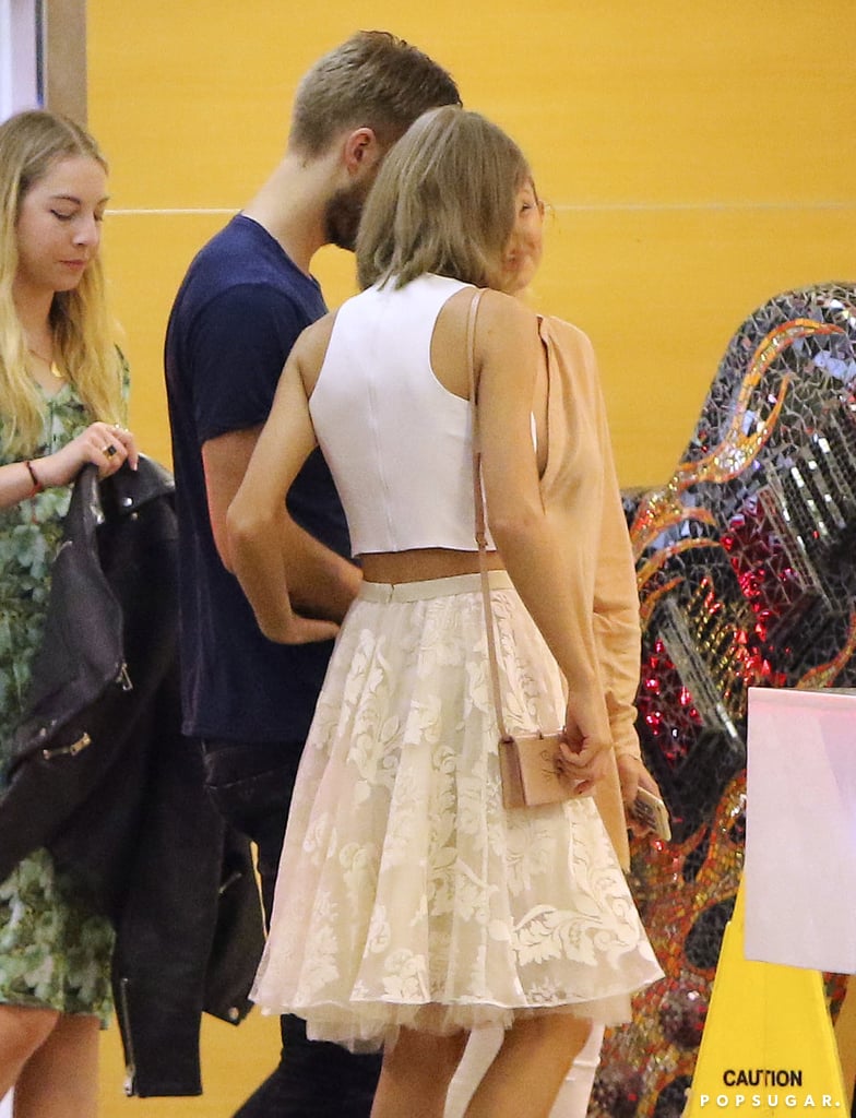 Taylor Swift and Calvin Harris After Jaime King Baby Shower