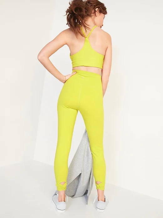 Old Navy High-Waisted Elevate Built-In Sculpt 7/8-Length Compression  Leggings, Looking For Spring Workout Motivation? Check Out 27 Old Navy  Pieces That Have Us Lacing Up