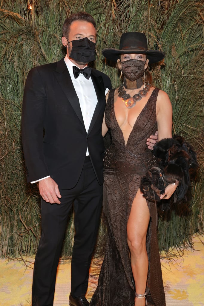 Jennifer Lopez and Ben Affleck at the Met Gala 2021